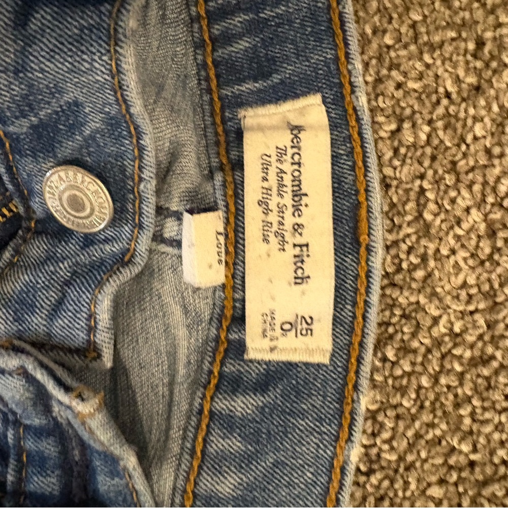 Abercrombie & Fitch Light Blue Denim Jeans
